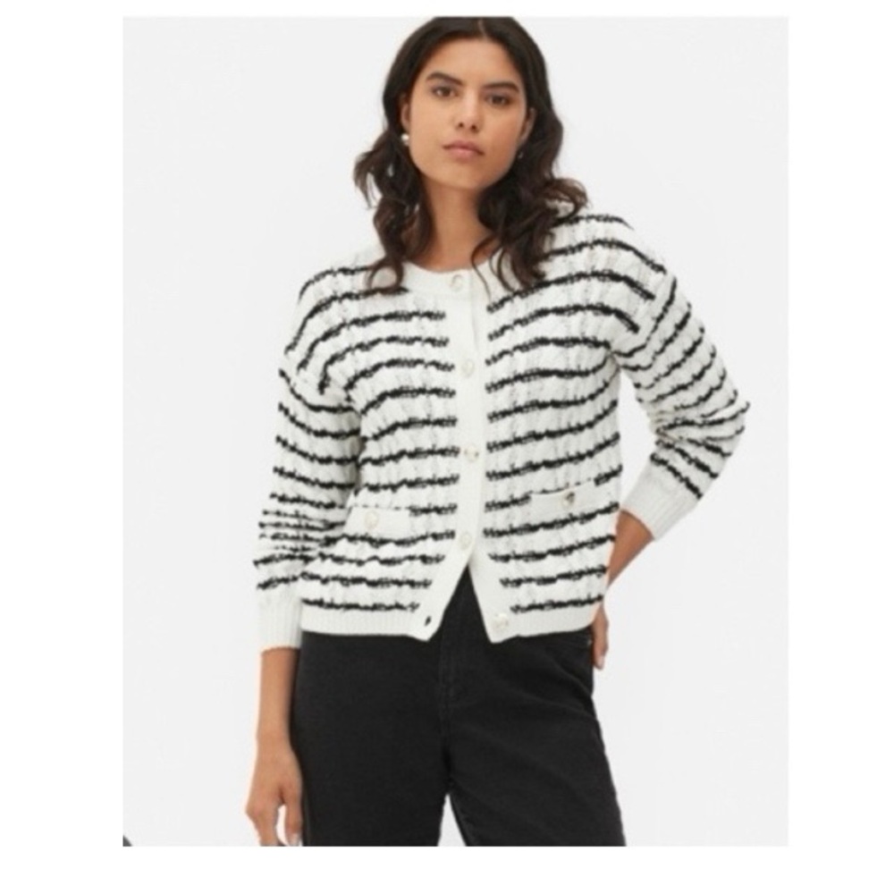 Primark‎ Knit Striped Cardigan Sweater